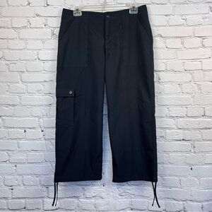 Patagonia Inter-Continental Hiking Cargo Capris Black Sz 6